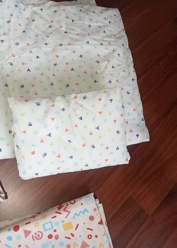 Çok Renkli Pamuklu Çocuk Uyku Seti 100  pamuklu - Görsel 11