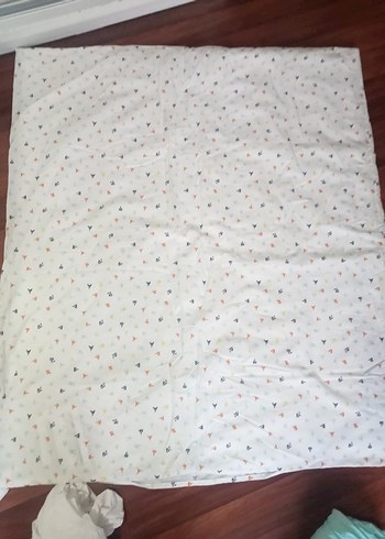 Çok Renkli Pamuklu Çocuk Uyku Seti 100  pamuklu - Görsel 5