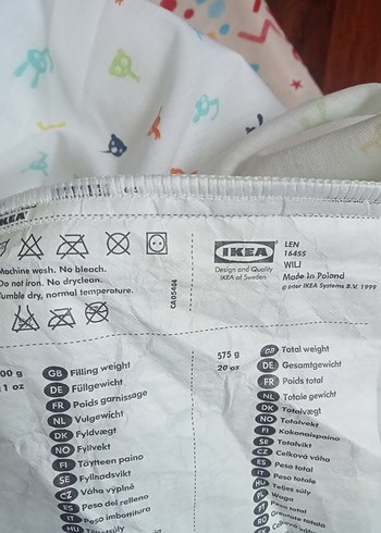 Çok Renkli Pamuklu Çocuk Uyku Seti 100  pamuklu - Görsel 14