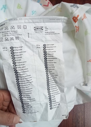 Çok Renkli Pamuklu Çocuk Uyku Seti 100  pamuklu - Görsel 13