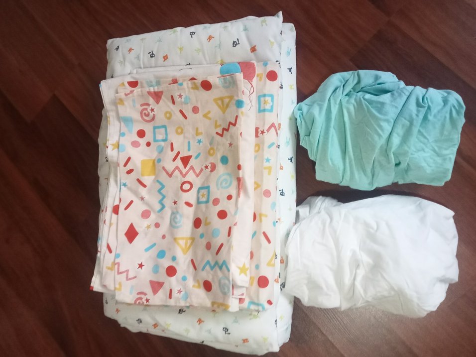 Çok Renkli Pamuklu Çocuk Uyku Seti 100  pamuklu - Görsel 2