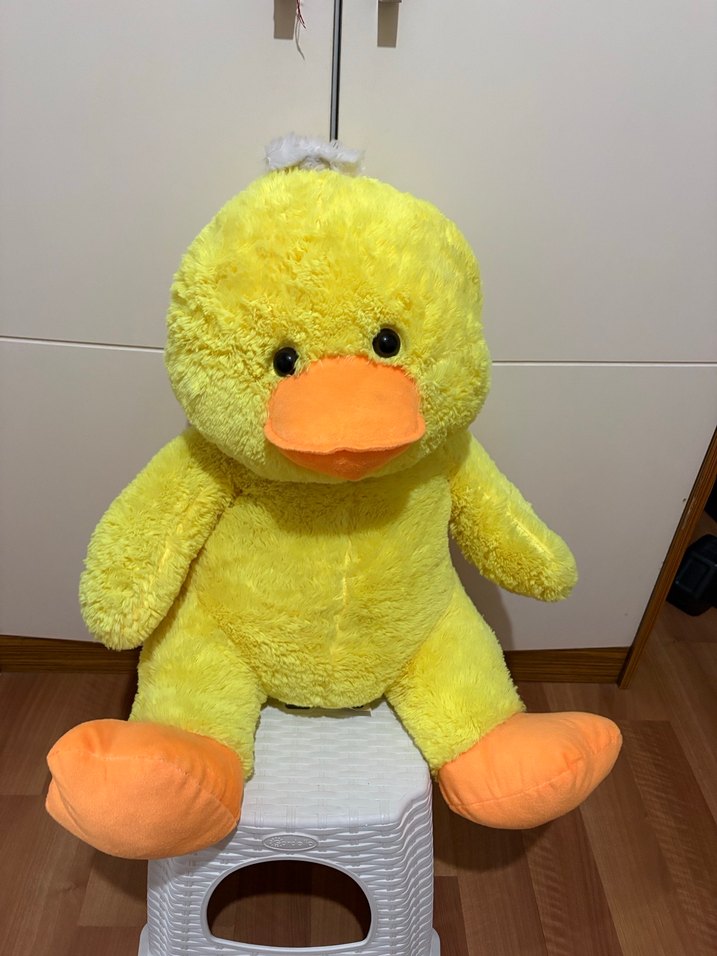 Sarı Peluş Ördek Oyuncak - Görsel 4