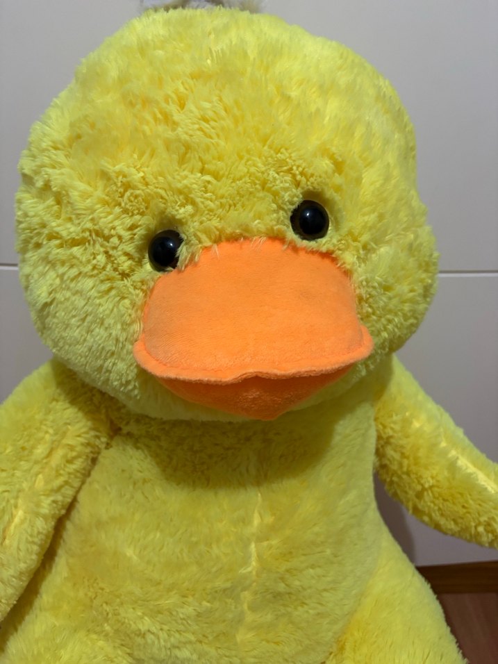 Sarı Peluş Ördek Oyuncak - Görsel 3