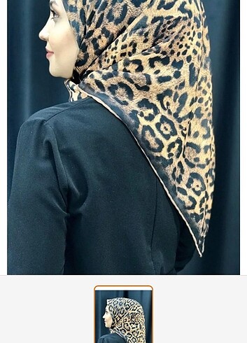 Leopar eşarp