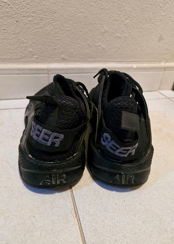 Siyah Bağcıklı Erkek Spor Ayakkabı - Görsel 2