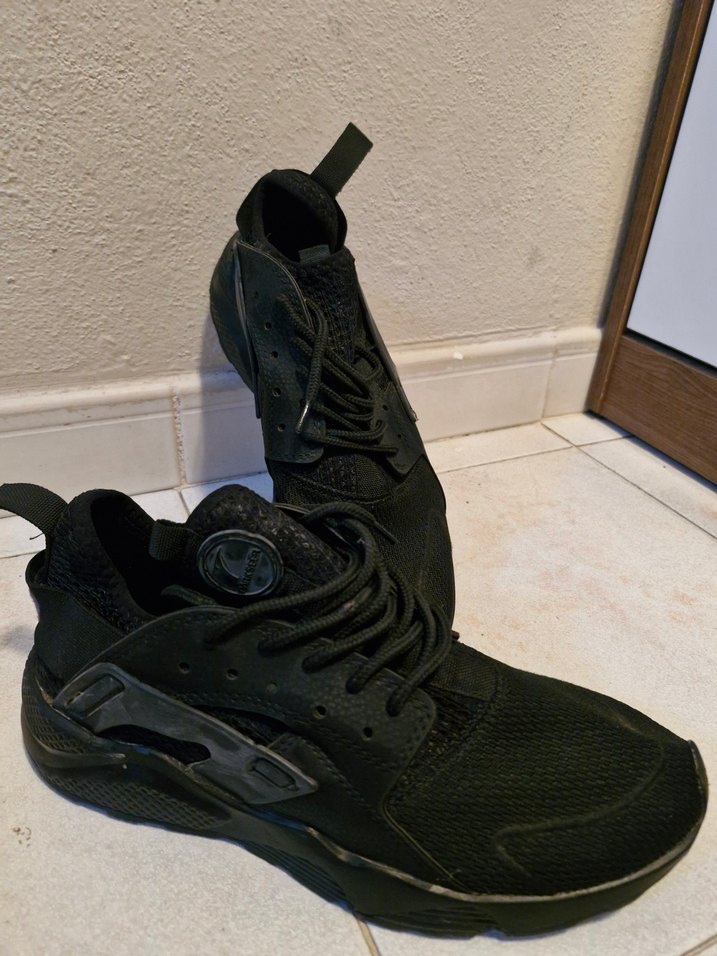 Siyah Bağcıklı Erkek  Spor Ayakkabı - Görsel 5