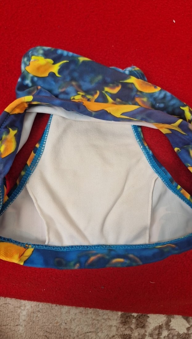 Erkek Çocuk Renkli Balık Desenli Mayo - Görsel 3