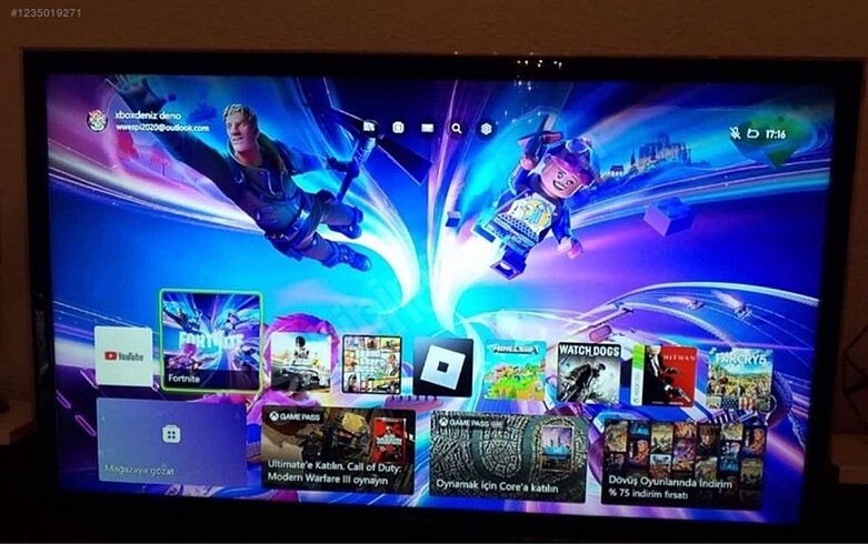 Xbox Xbox öne sıkıntısız