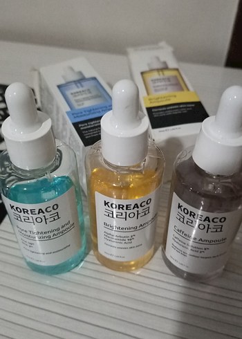 Koreaco Kadın Anti-Aging Serum Seti