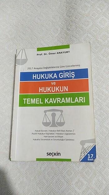 Hukuka Giriş ve Hukukun Temel Kavramları