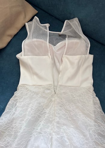 Dantel Detaylı Mini elbise - Görsel 3