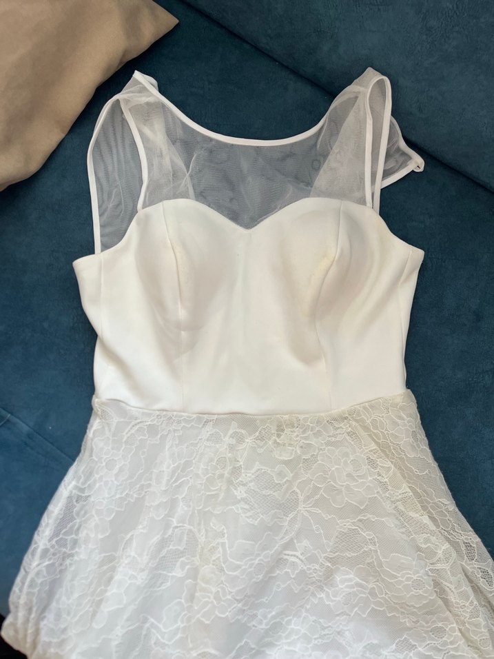 Dantel Detaylı Mini elbise - Görsel 2