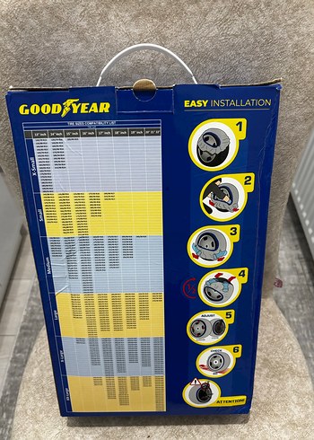 Goodyear Kar Çorabı Large - Görsel 4