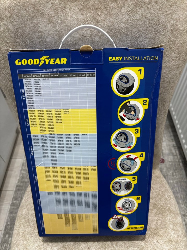Goodyear Kar Çorabı Large - Görsel 4