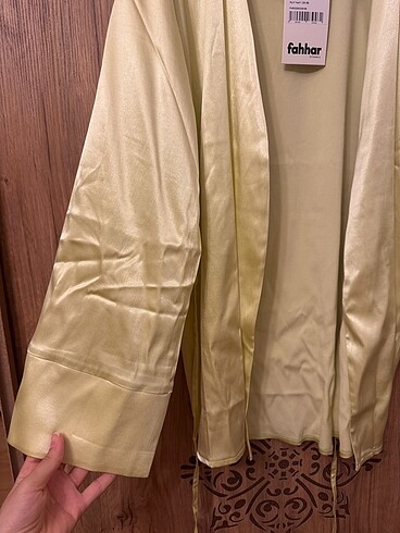 m Beden sarı Renk Fahhar kimono