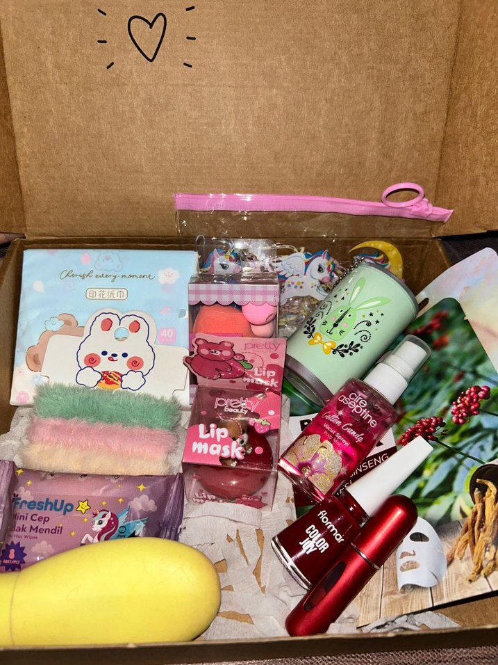 Renkli Pop Kültür Kız Aksesuar Seti - Görsel 3