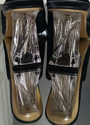 Sıfır yüksek topuk terlik - Görsel 3