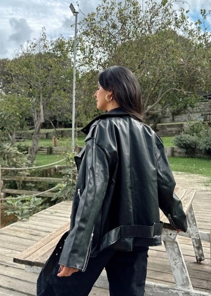 Deri ceket - Görsel 3
