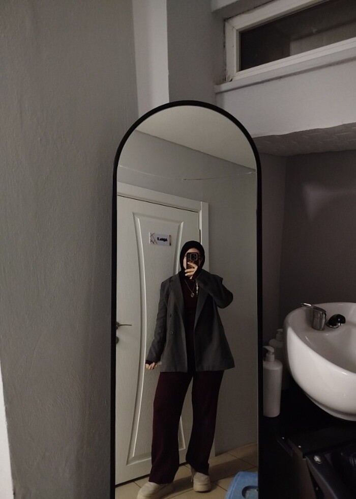 Crop bordo triko takım - Görsel 3