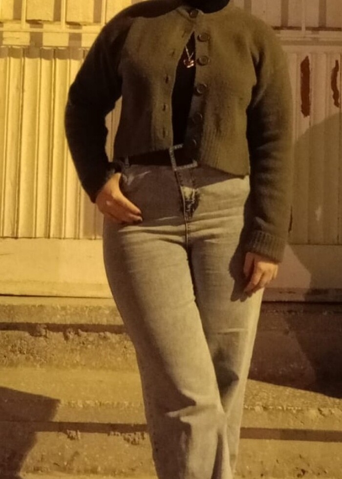 Yüksek bek kot jean - Görsel 3