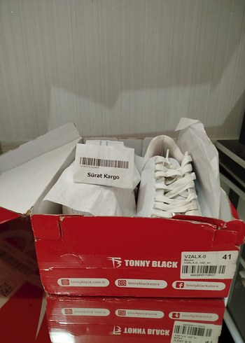 Beyaz Tonny Black erkek Sneakers - Görsel 6