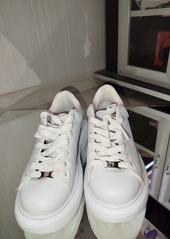 Beyaz Tonny Black erkek Sneakers - Görsel 5