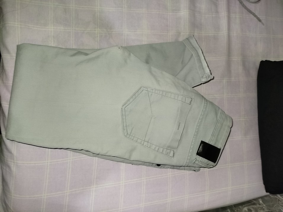 Gri Rahat Kesim Denim Erkek Pantolon - Görsel 3