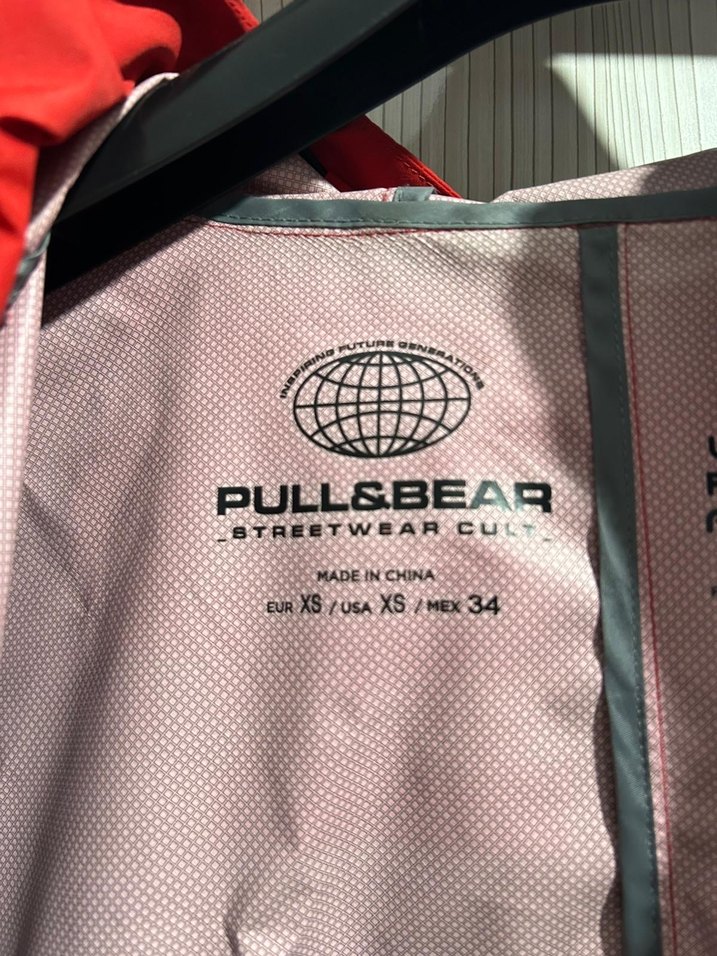 Kırmızı Siyah Fermuarlı Erkek Rüzgarlık - Görsel 2