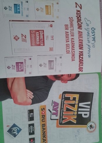 VIP Fizik AYT Soru Bankası - Görsel 2
