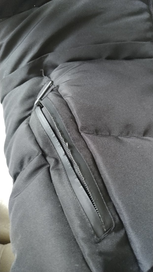 Fermuarlı Siyah Uzun Kadın Kışlık Mont - Görsel 2