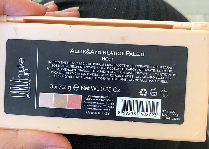Beden Allık ve aydınlatıcı