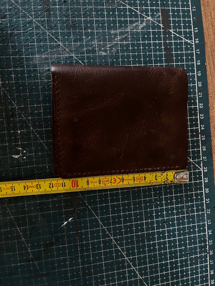 Kahverengi Vintage Deri Erkek Cüzdanı - Görsel 2