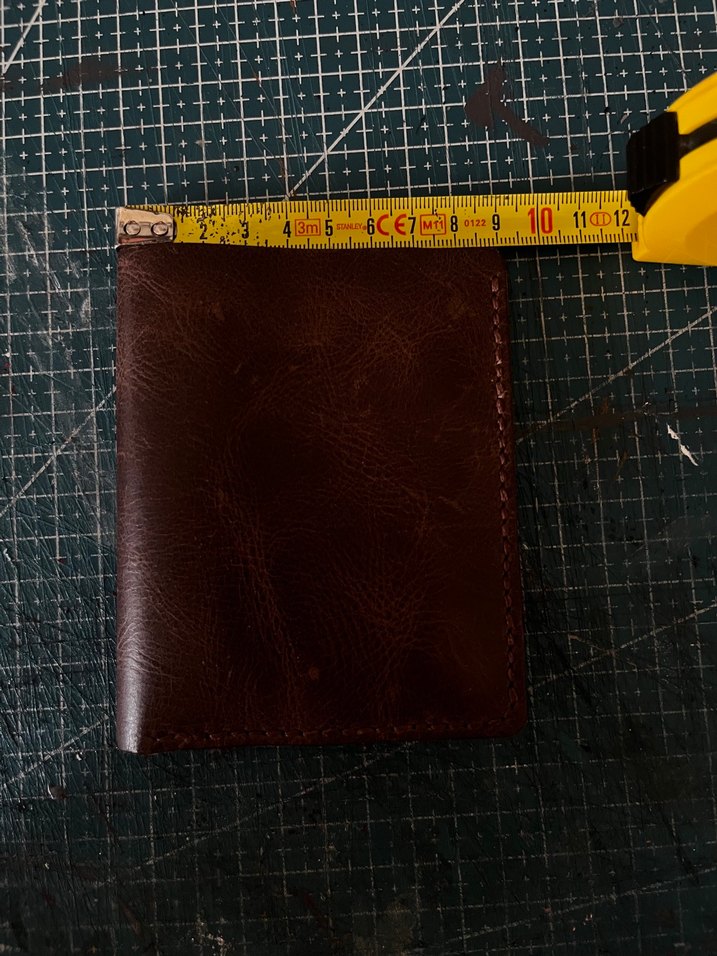 Kahverengi Vintage Deri Erkek Cüzdanı - Görsel 3