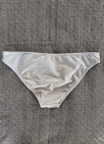 m Beden primark cizgili bikini altı 