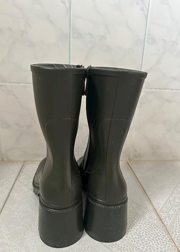 38 Beden Siyah Minimalist Stiletto Topuklu Kadın Bot