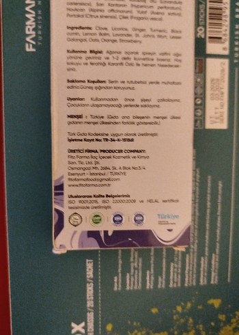 Niko-Son Meyve Aromalı Ağız Spreyi 60 ml - Görsel 3