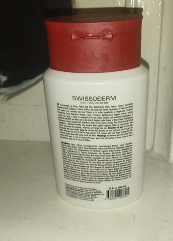 VICHY Swissoderm ince telli saçlar için Şampuan 