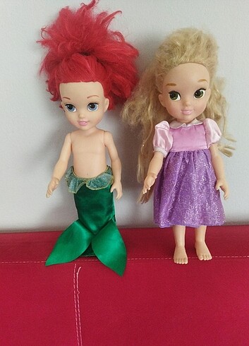 Disney Toddlers Ariel ve Rapunzel bebekler