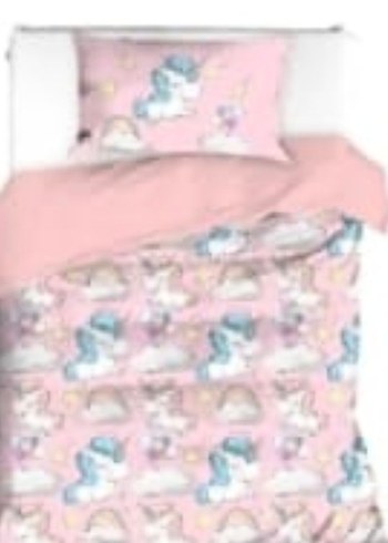 Nevresim takimi Battaniye Lastikli pembe Çarşaf ve Müzik Kutusu - Görsel 6