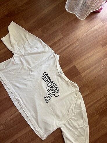 Milla oversize baskılı tişört