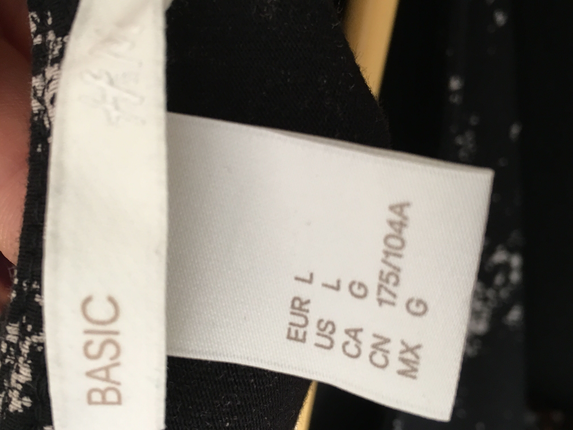 H&M Basic elbise