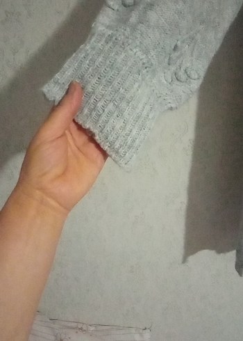 LC Waikiki Gri Uzun Kollu Kadın Tunik