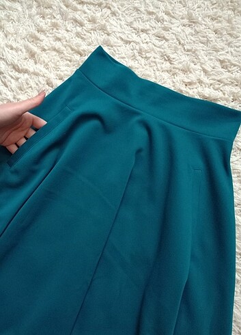 H&M Yüksek bel midi etek 80's
