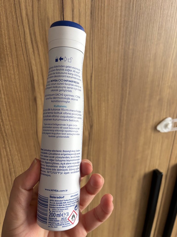 NIVEA Fresh Natural Kadın Deodorant XL - Görsel 2
