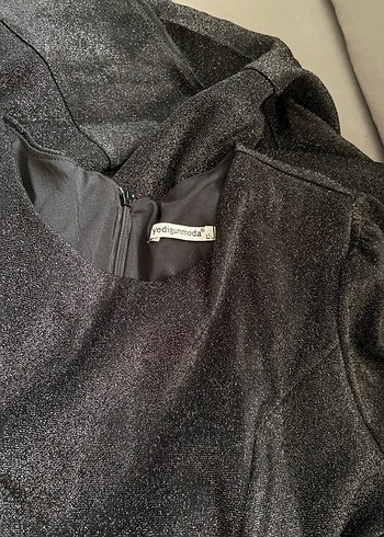 Parlak uzun elbise belden oturtmalı temiz sorunsuz yeni sayılır - Görsel 2