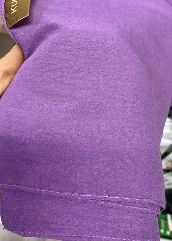 Mor Kadın Şal - Parlak ve Rahat - Görsel 2