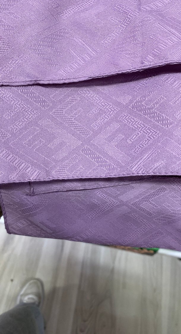 Mor Drapeli Kadın Şal - Görsel 3