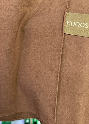 Kahverengi Drapeli Kadın Şal - Görsel 2