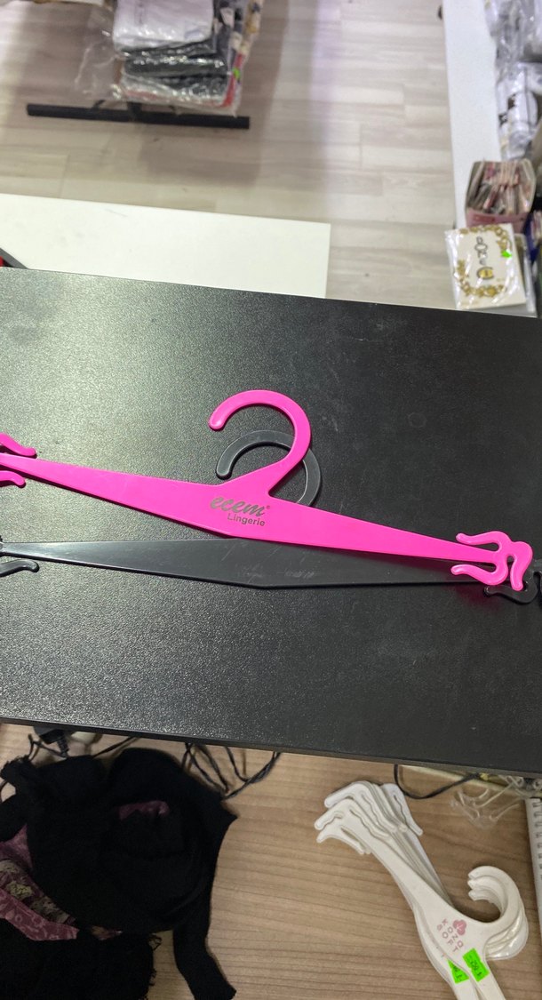 Plastik Askı iç giyim veya giyim - Görsel 3