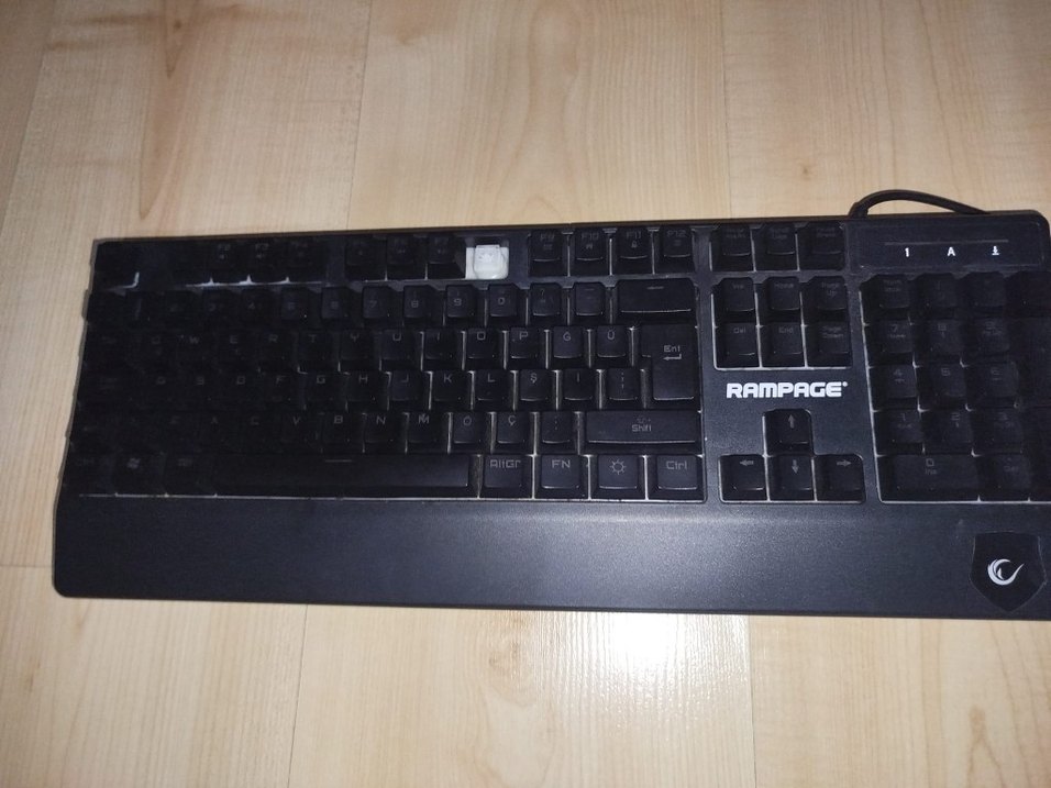 Rampage RGB Gaming Klavye - Görsel 2